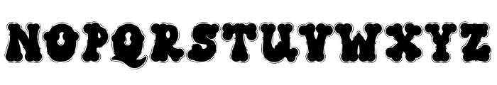 GroovySkeleton-1 Font UPPERCASE