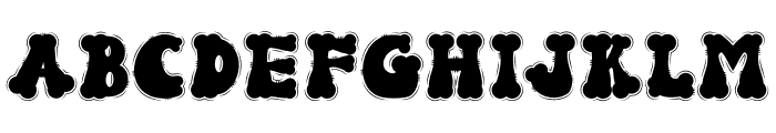 GroovySkeleton-3 Font UPPERCASE