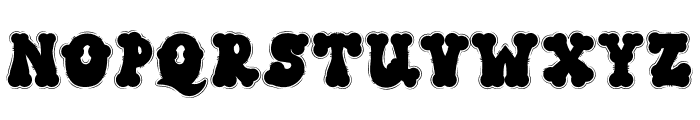 GroovySkeleton-3 Font UPPERCASE