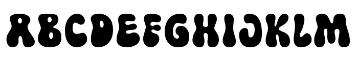 GroovySpecial-Regular Font LOWERCASE