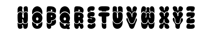 GroovyStacked-Regular Font UPPERCASE