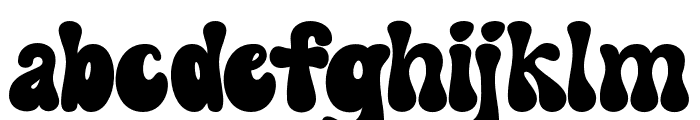 GroovyVintage-Regular Font LOWERCASE
