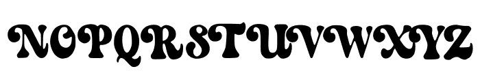 Groovy_Puff Font UPPERCASE