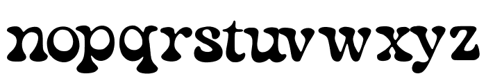 Groovy_Zuleria Font LOWERCASE