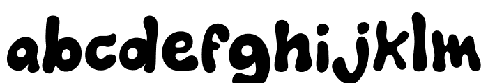 Groovyvo Regular Font LOWERCASE