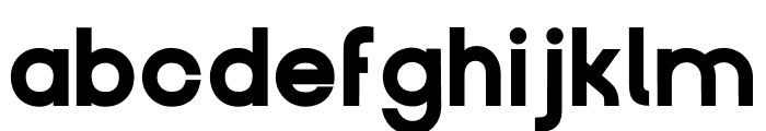 Gropio Typeface Bold Font LOWERCASE