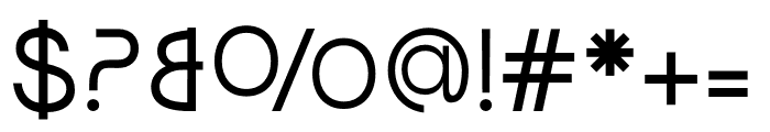 Gropio Typeface Regular Font OTHER CHARS