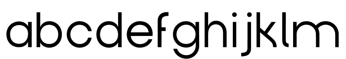 Gropio Typeface Regular Font LOWERCASE