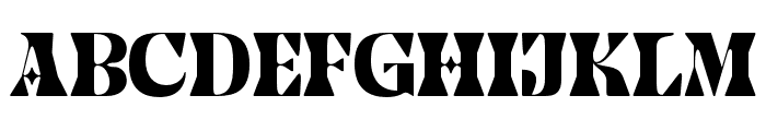 Grosfer-Regular Font UPPERCASE