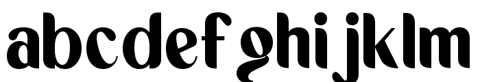 Grostec Regular Font LOWERCASE