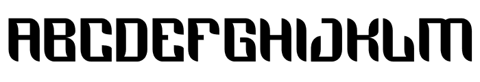 Grotech Font UPPERCASE