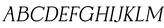 Grotek-Oblique Font UPPERCASE