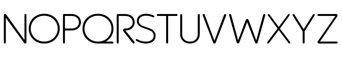 Grotesko Rounded Thin Font LOWERCASE