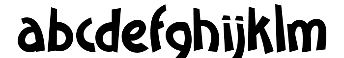 Ground-Regular Font LOWERCASE