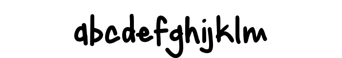 GroundThat-Regular Font LOWERCASE