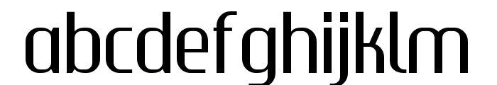 Groundy-Regular Font LOWERCASE