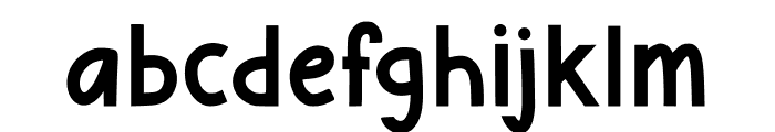 GroupThink Font LOWERCASE