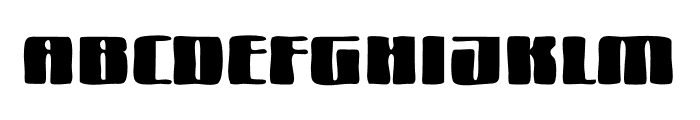 Grouper Monster Font UPPERCASE
