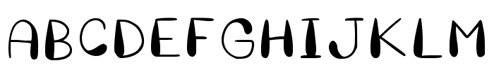 Grove Regular Font UPPERCASE