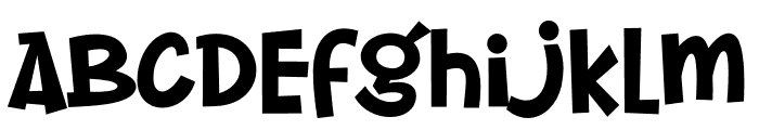 Grow Boys Font LOWERCASE