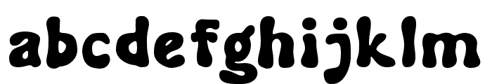 GrowFine-Regular Font LOWERCASE