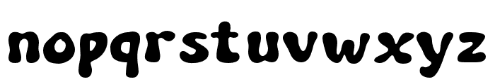 GrowFine-Regular Font LOWERCASE