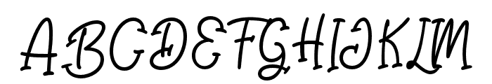 Growlies-Regular Font UPPERCASE