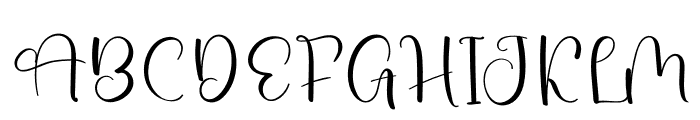 Growly Font UPPERCASE