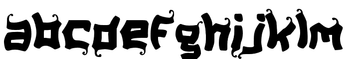 Growth Forest Font LOWERCASE