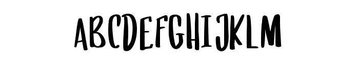 GrowthPeriod Font LOWERCASE