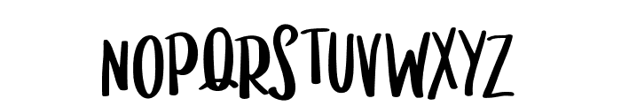 GrowthPeriod Font LOWERCASE