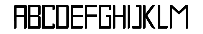 Gruda Thin Font LOWERCASE