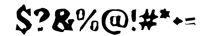 Gruengcy Regular Font OTHER CHARS