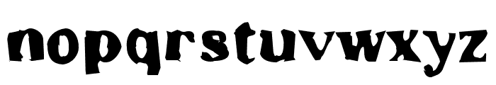 Gruengcy Regular Font LOWERCASE