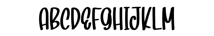 Grumble Creator Font UPPERCASE