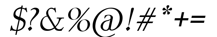 Grunge Italic Font OTHER CHARS