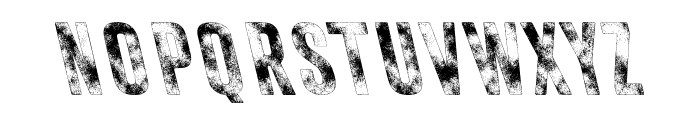 Grunge Master Retalic Font UPPERCASE