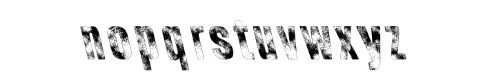 Grunge Master Retalic Font LOWERCASE