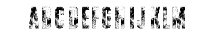 Grunge Master Font UPPERCASE