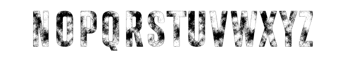 Grunge Master Font UPPERCASE