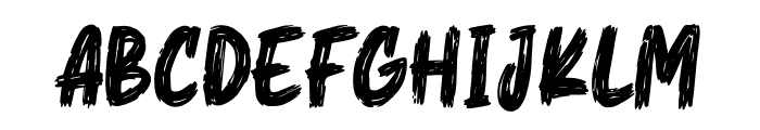 Grunge-Regular Font UPPERCASE