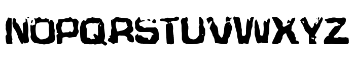 Grunge formal font Font LOWERCASE