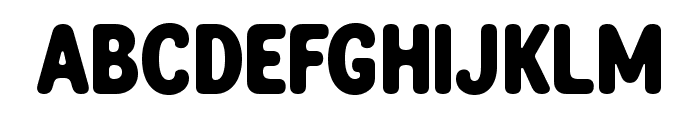 Grupi Sans Regular Font LOWERCASE