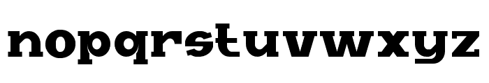 Gruvelo Regular Font LOWERCASE