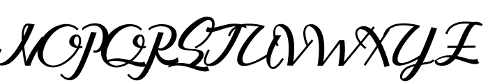 Guarddilla Typeface Font UPPERCASE