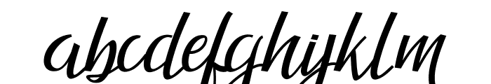 Guarddilla Typeface Font LOWERCASE
