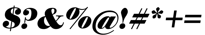Guardian City Italic Font OTHER CHARS