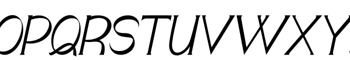 Guardian Typeface italic Italic Font UPPERCASE