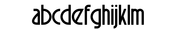 Guardilostra-Regular Font LOWERCASE