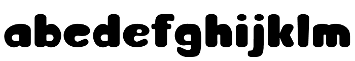 Gubblue Font LOWERCASE